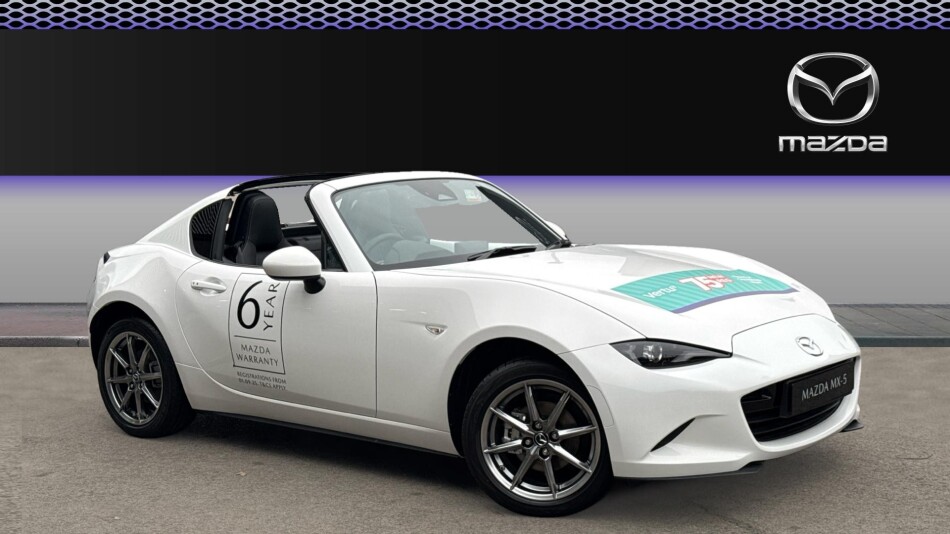 Mazda MX-5 RF 1.5 [132] Exclusive-Line 2dr Petrol Convertible